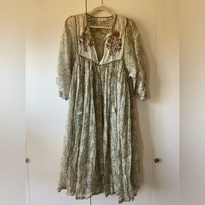 Daughters Of India Diya Midi Dress